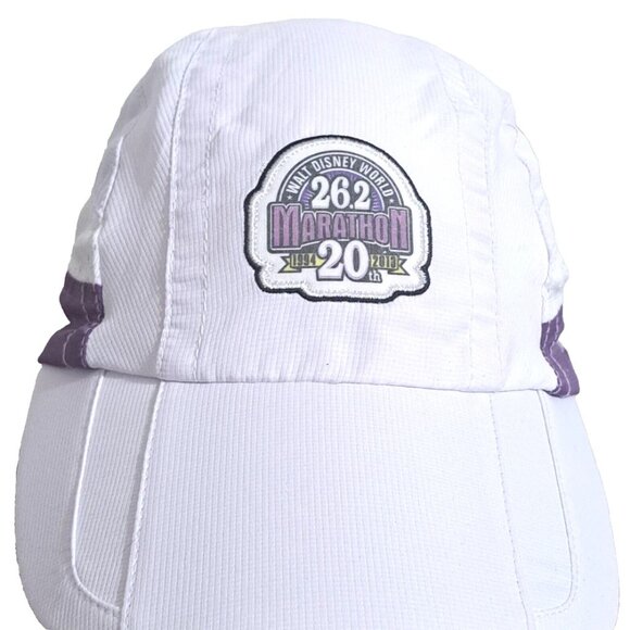 disney parks Accessories - Run Disney Hat Cap 2013 Ahead 26.2 Marathon 20th Anniversary Strap back UPF 50+